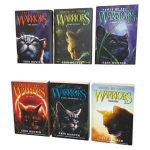 Warriors Power of Three Book Series Set by Erin Hunter